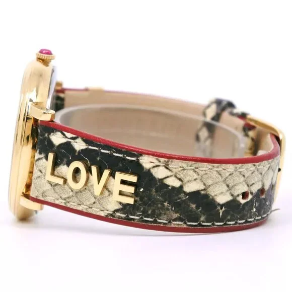 VERSACE LOVE Watches WhiteDial Stainless Steel/leather Quartz Analog displ... - Picture 4 of 12